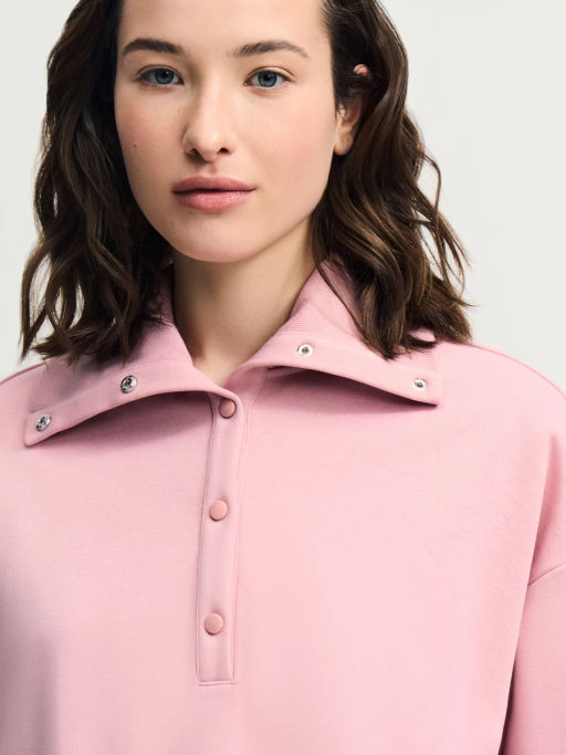 Толстовка с воротником прямого кроя / Zarina фото 6