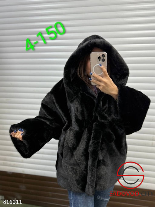 Шуба женская из искусственного меха - Bruno фото 4