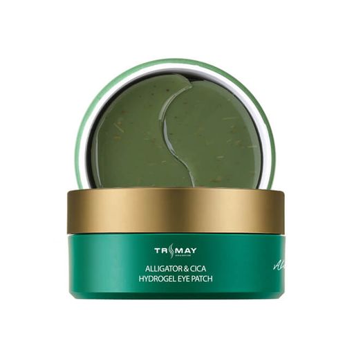 Trimay Alligator & CICA Hydrogel Eye Patch 60ea* Патчи для век с маслом крокодила и центеллой  фото 2