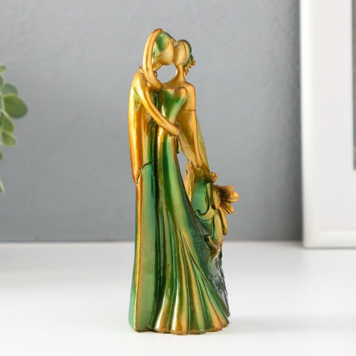 Фигурка полистоун Молодожёны. Поцелуй в танце, 16.5 см