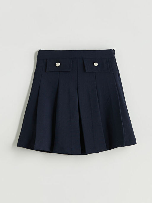 Basic Gabardin K?z ?ocuk Etek