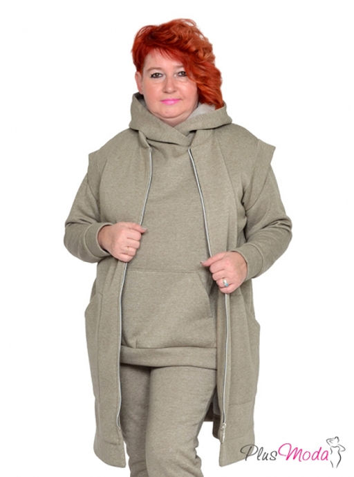 Жилет Модель №1785 размеры 44-84 - Plusmoda фото 3