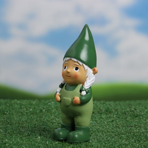 Садовая фигура из пластика «Гном Лили», 18×7×6 см