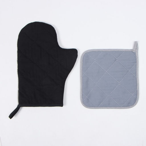 Набор кух. Этель Рождественские ветки: прихватка 19х19 см, варежка-прихватка 20х28 см, 100  фото 3