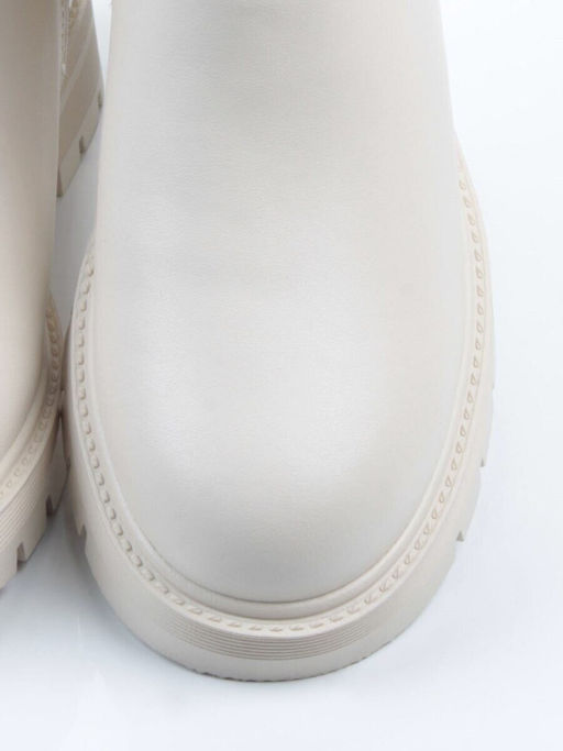 04-PAT177-2Z MILK Ботинки зимние женские (натуральная кожа, 100% шерсть)