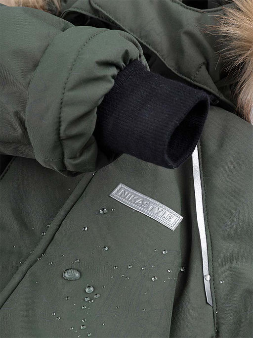 Комбинезон 8з1924 хаки/черный - Nikastyle фото 6