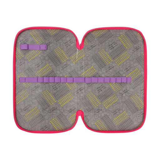 Пенал школьный, 2 секции, 12.5×20.5×4 см «Пончик»