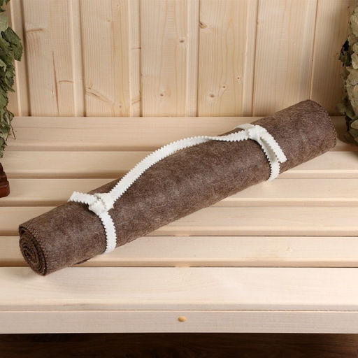 Лежак для бани Классический, войлок, темный, 150х50см - Добропаровъ фото 17