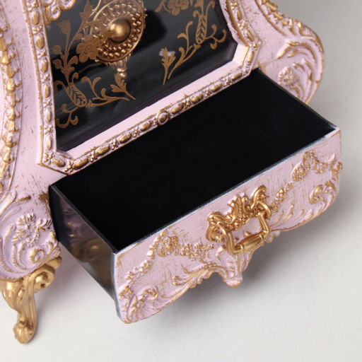 Часы настольные 28 см розовые / 63317H /уп 18/ музыкальные - Галеонтрейд фото 4