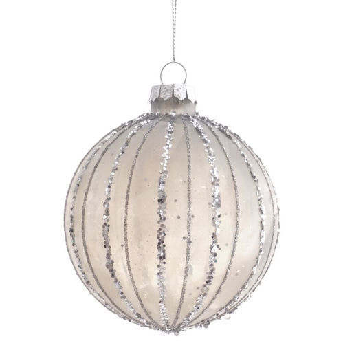 Украшение новогоднее "Шар", L8 W8 H10 см, 2в.