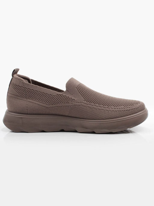05-TEX-D03-09 DK. BEIGE Полуботинки спортивные летние мужские (текстиль) - Фабричный китай фото 9