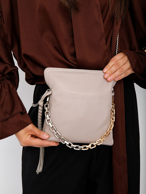 Сумка 6010-2L apricot rice Polina&Eiterou