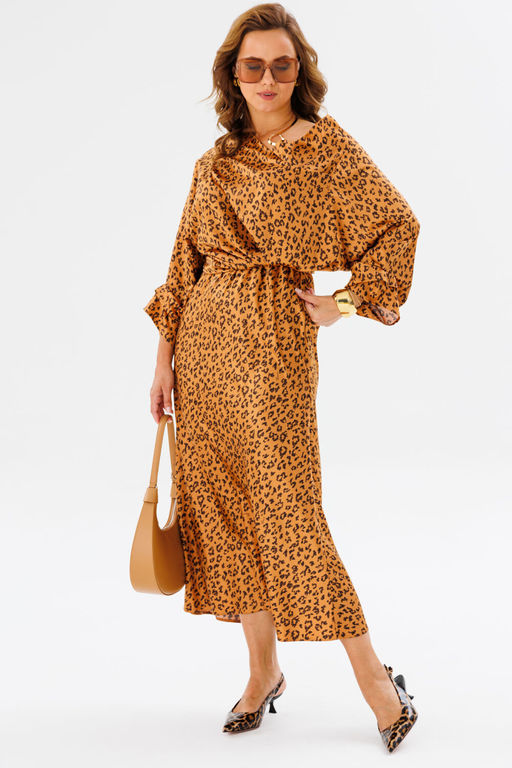 Костюм Anastasia 1158 золото (анималистический принт) фото 2