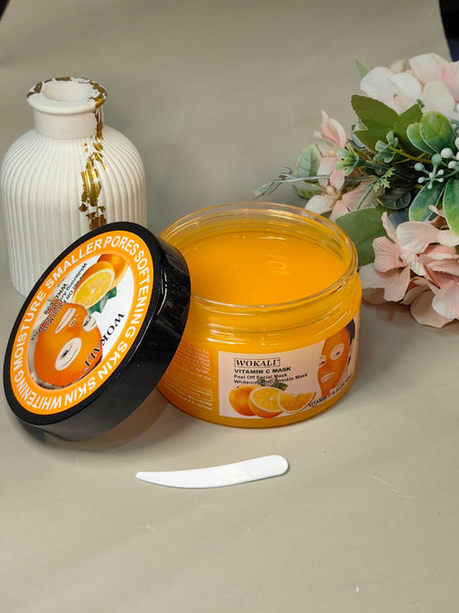 Маска-плёнка от чёрных точек оранжевая