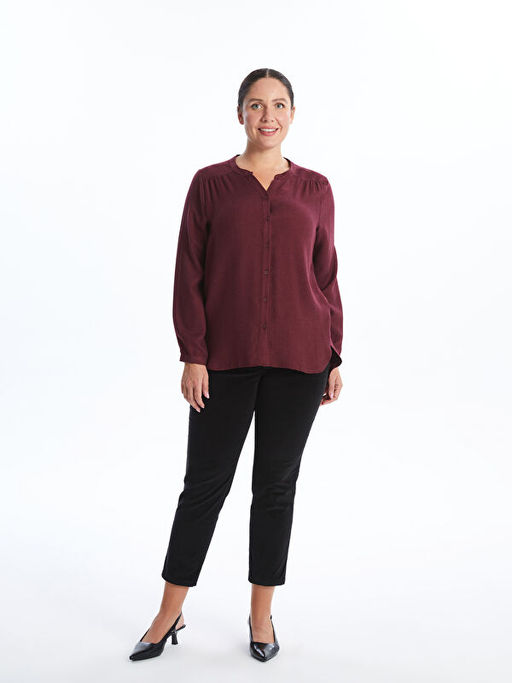 Ka??k Yaka Kad?n Bluz