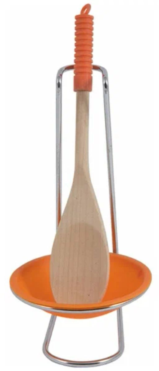 Подставка для ложки с небольшой деревянной ложкой в комплекте W3751A арт.004660 - Mallony фото 2