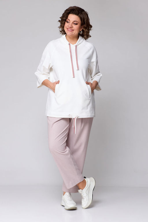 Костюм Michel Chic 1366 пудра, молоко  фото 6