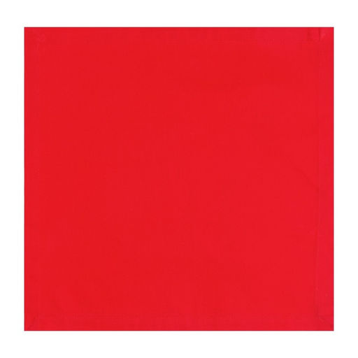 Набор салфеток с декоративными кольцами Red pleasure, 40×40 см - 4 шт., 100% хлопок, саржа 190 г/м²