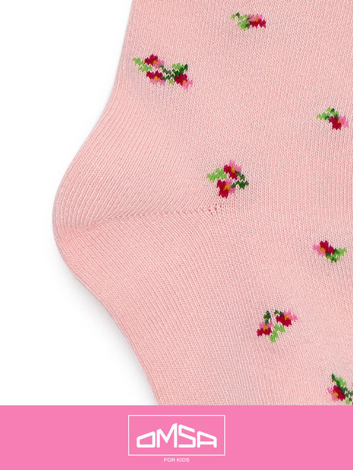 (Omsa) Collant 12P43-1 (розочки) rosa chiaro