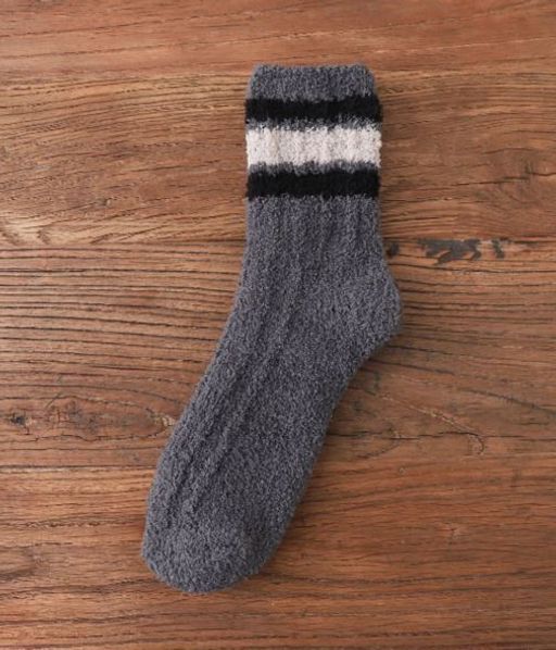 Носки р.40-45 Махровые Серые - Krumpy фото 3