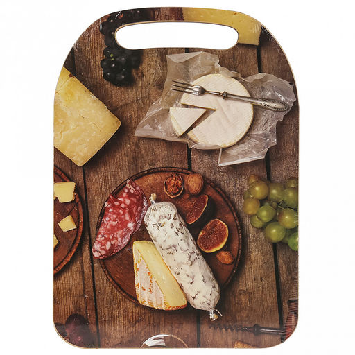 Доска разделочная деревянная "Парма" 29х21х0,6см (Россия)