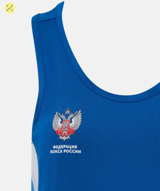 Майка боксерская женская INSANE RBF IN25-BF1000-K, синий фото 5