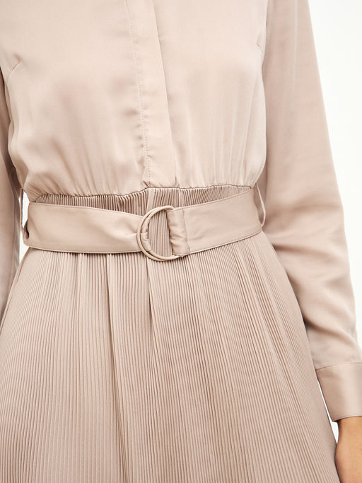 платье розовое с поясом - Glenfield фото 9