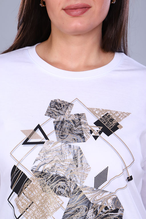 Футболка 55038 с дл.рукавом - Натали фото 13