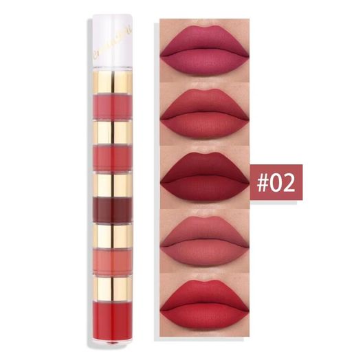 CmaaDU Подарочный набор жидких помад для губ Liquid Lipstick, 20 цветов - Sadoer фото 7