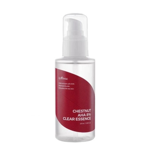 Отшелушивающая эссенция с AHA-кислотами ISNTREE Chestnut AHA 8% Clear Essence(100 мл)  фото 4