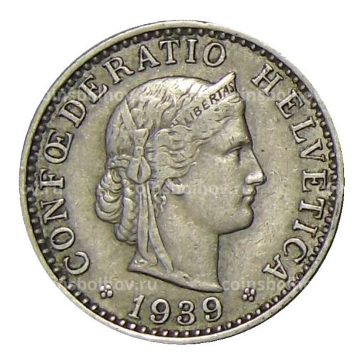 20 раппенов 1939 года Швейцария