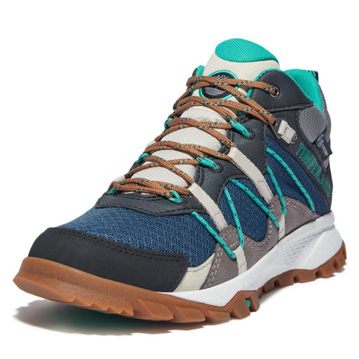 Ботинки Timberland Garrison Trail Hiker Mid WP синие фото 8