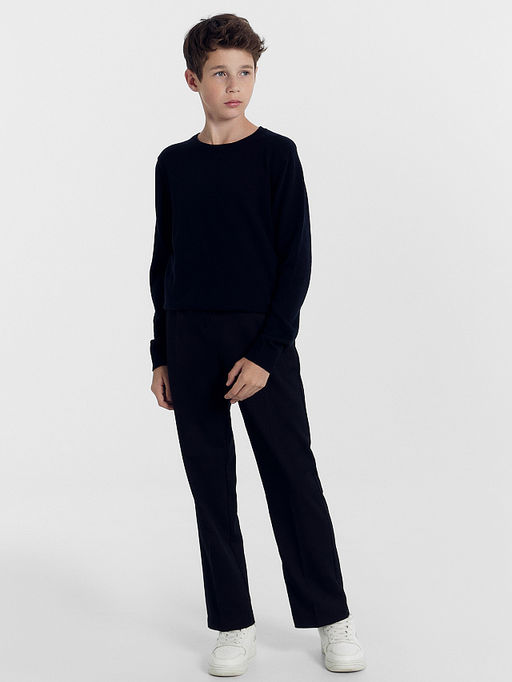 Брюки для мальчиков в черном цвете - Mark formelle фото 5