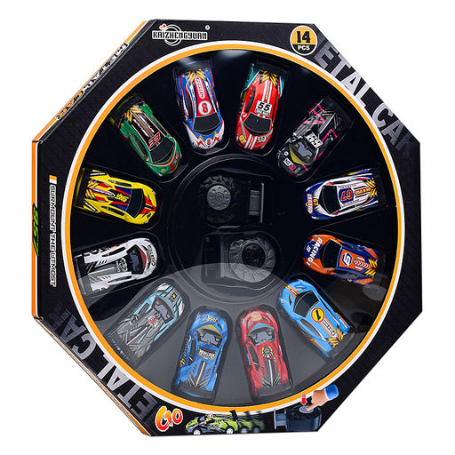 Набор машин "Гонки на бумеранге" металл, в коробке