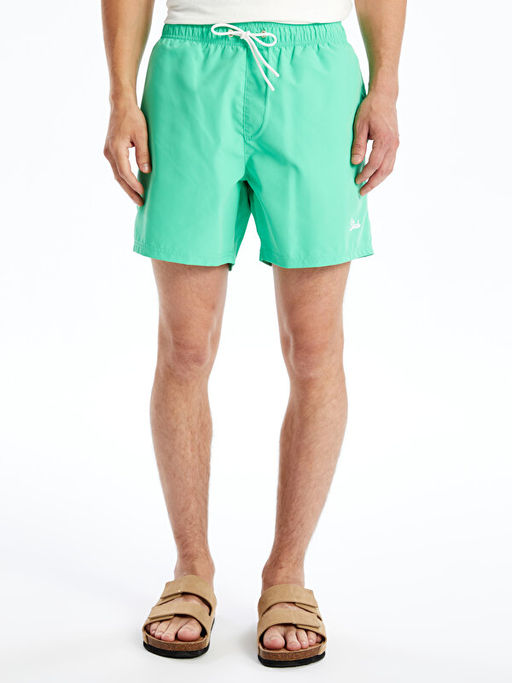 K?sa Boy Bask?l? Erkek Deniz ?ortu