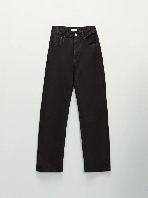 Джинсы прямого фита с высокой посадкой ZR2603092324-20 / Zarina