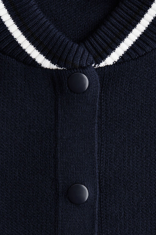 Chaqueta de b?isbol en punto - H&m фото 5