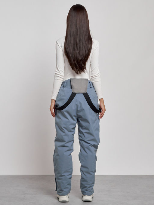 Горнолыжный костюм женский большого размера зимний синего цвета 02308S - Chunmai фото 25