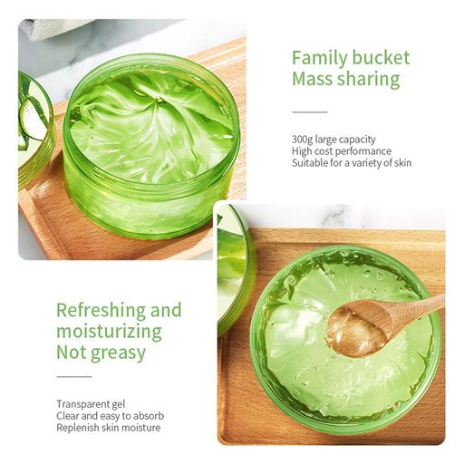 ZHIDUO Универсальный несмываемый гель Aloe Vera Gel 300 мл - Sadoer фото 7