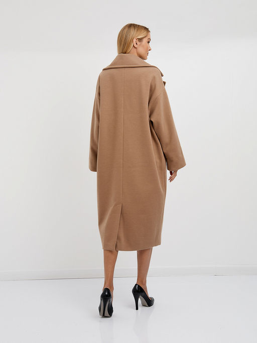 Пальто женское из полиэстера длины миди на пуговице - Glenfield фото 6