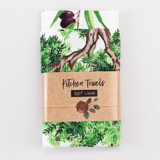 Набор кухонных полотенец Доляна Процветай, 35х60см-2шт, 100% хлопок  фото 8