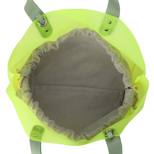 Женский шоппер CALZETTI MARGO MINI Артикул 2498889, желто-зеленый  фото 6