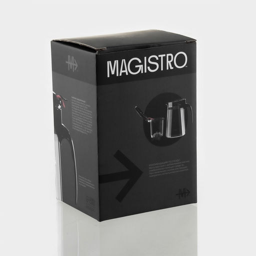 Заварочный чайник Magistro «Мантана», 750 мл, пластиковое сито, стекло