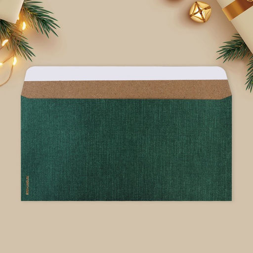 Конверт для денег, набор 10 штук, «С Новым годом», тиснение, 22×11 см