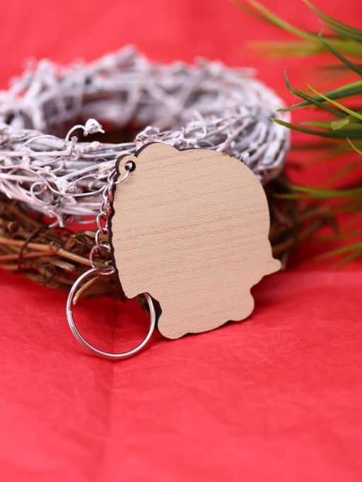 Брелок ECO из дерева LOL LAB "Мечты сбываются"