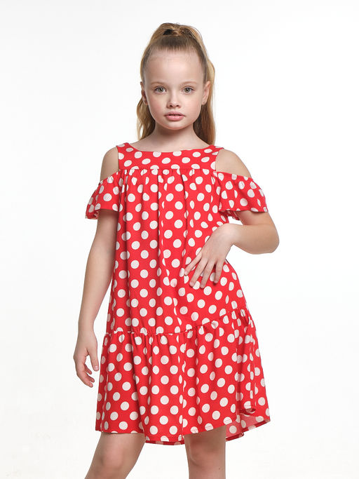 Платье в горох 22-7180 голубой горох - Mini maxi фото 21