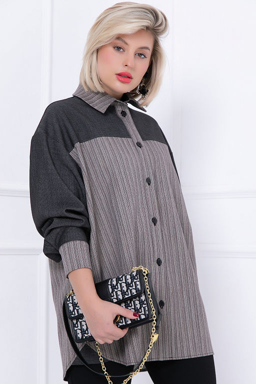 БЛУЗКА АМЕРИГО (МАСТАРД) - Bellovera фото 2