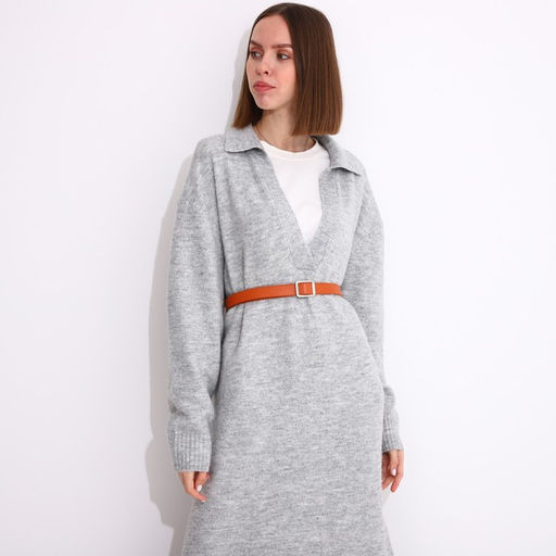 Ремень женский, ширина 2,4 см, пряжка метал, цвет рыжий - Simaland фото 3