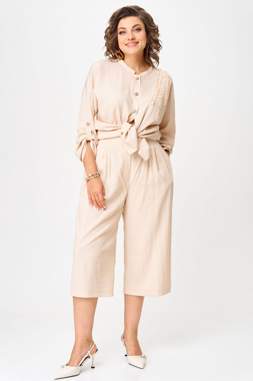 Костюм Aira Style 24229 бежевый