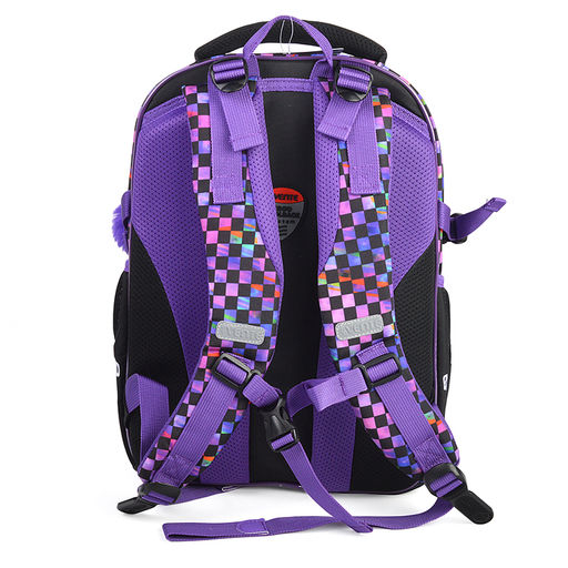 Рюкзак "Ergo. Contemporary Mind" школьный 39x28x20 см (18 л) 850 г, текстильный, 2 отделения на молнии, одно с уплотненным отделением для ноутбука до 15 дюймов и книг и карманом для учебников, второе с органайзером и карабином для ключей, передний карман